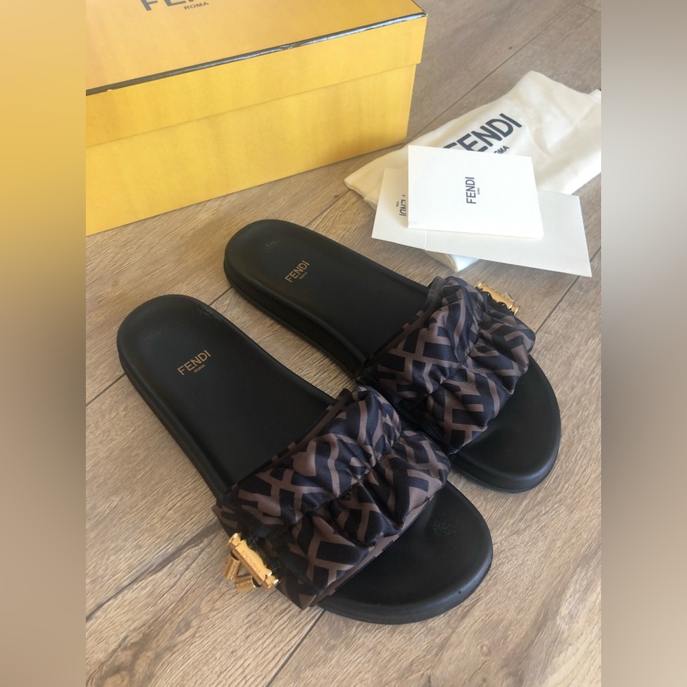 Fendi Illusion FF Sandal